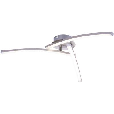 Lampada da soffitto LED Nichel Opaco Globo - Moderna 600mm 18W 1500lm Lampada da soffitto LED Nichel Opaco Globo - Moderna 600mm 18W 1500lm