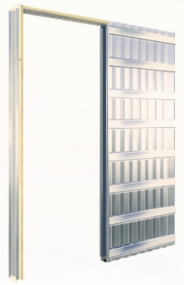 Controtelaio Scorrevole Per Cartongesso  1 Anta Spessore 90 Mm  210x70 Cm (Hxl) Controtelaio Scorrevole Per Cartongesso  1 Anta Spessore 90 Mm  210x70 Cm (Hxl)