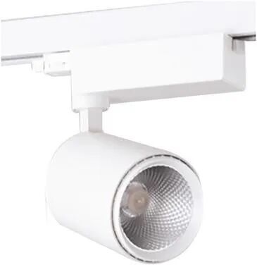 Proiettore Led Per Sistema A Binario Eagle 10w 1000 Lumen 4000k Colore Bianco