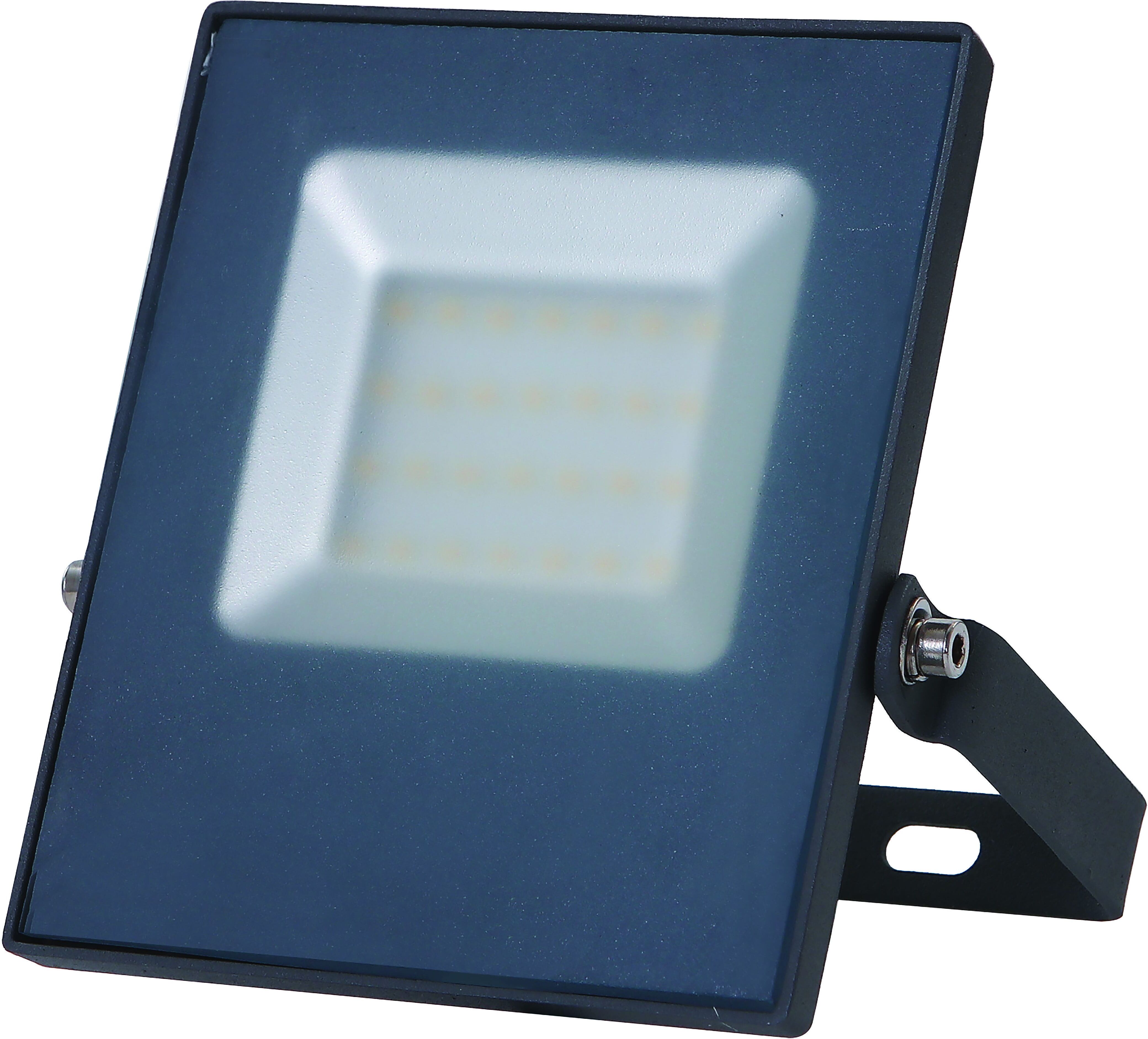 Proiettore Led Vivida 20w 1900 Lumen 4000k Luce Bianca Vetro Satinato Antracite Proiettore Led Vivida 20w 1900 Lumen 4000k Luce Bianca Vetro Satinato Antracite