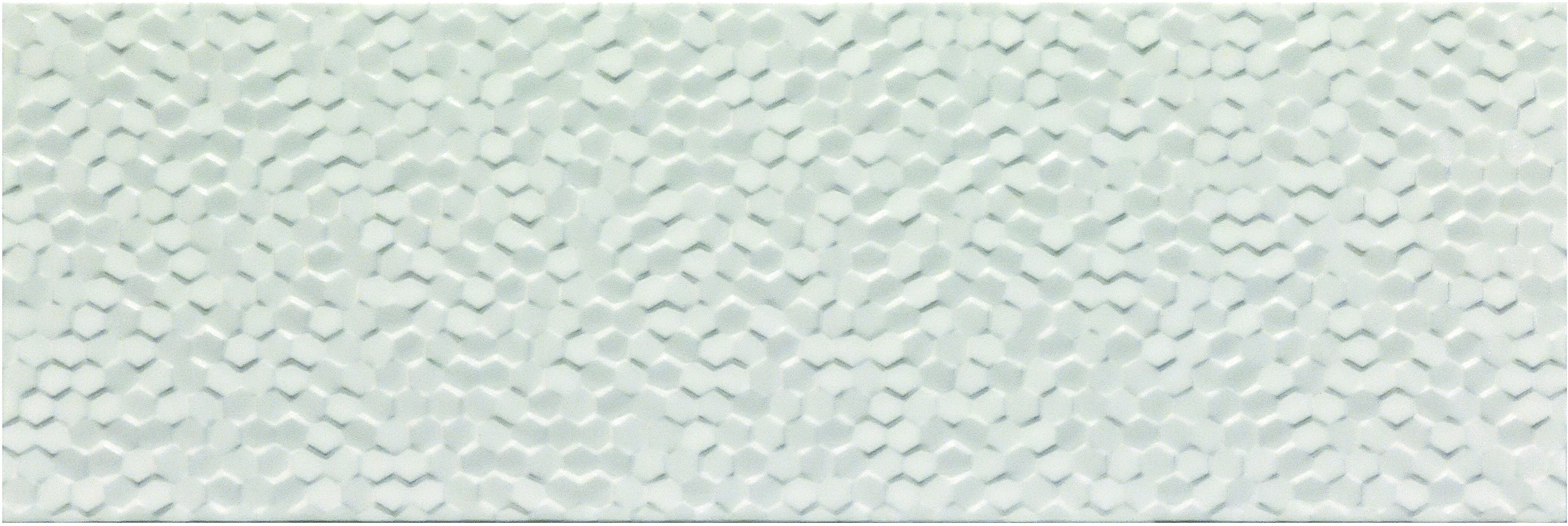 Rivestimento Int Bianco Exagon Madreperl  20x60x0,8 Cm   Bicottura Rivestimento Int Bianco Exagon Madreperl  20x60x0,8 Cm   Bicottura