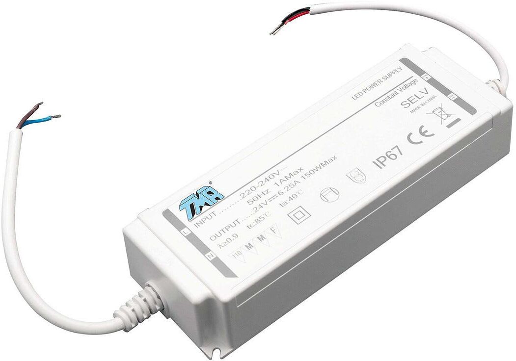 Alimentatore Elcart Da Esterno/interno Ip66 150w 12v Cc Per Strip Led Max 120w 12v Alimentatore Elcart Da Esterno/interno Ip66 150w 12v Cc Per Strip Led Max 120w 12v