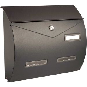 Alubox CASSETTA POSTALE PER ESTERNO BUSTA ACCIAIO GHISA 37,5x31,5x10,2 cm (LxHxP) Alubox CASSETTA POSTALE PER ESTERNO BUSTA ACCIAIO GHISA 37,5x31,5x10,2 cm (LxHxP)