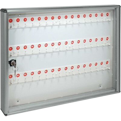 Alubox BACHECA PORTA 48 CHIAVI ALLUMINIO E PLEXIGLASS 55x40x5 cm (LxHxP) Alubox BACHECA PORTA 48 CHIAVI ALLUMINIO E PLEXIGLASS 55x40x5 cm (LxHxP)