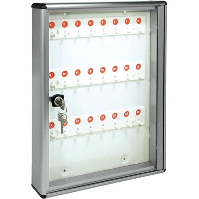 Alubox BACHECA PORTA 24 CHIAVI ALLUMINIO E PLEXIGLASS 30x40x5 cm (LxHxP) Alubox BACHECA PORTA 24 CHIAVI ALLUMINIO E PLEXIGLASS 30x40x5 cm (LxHxP)