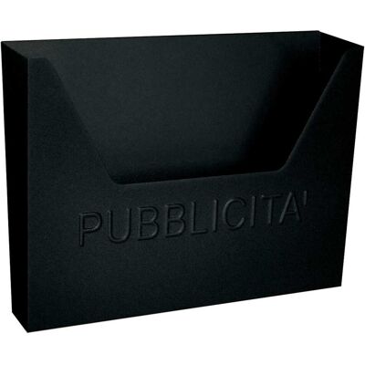 Alubox RACCOGLI PUBBLICITA' ATENE ACCIAIO NERO 34x25,5x5 cm (LxHxP) Alubox RACCOGLI PUBBLICITA' ATENE ACCIAIO NERO 34x25,5x5 cm (LxHxP)