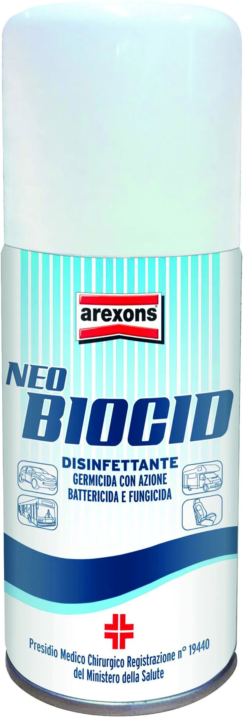 AREXONS Disinfettante Germicida  Neo Biocid Spray 150 Ml Azione Battericida Funghicida