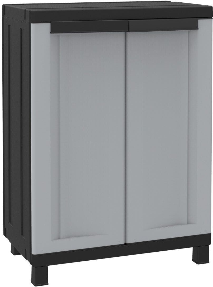 TERRY Armadio In Resina  2 Ante 1 Ripiano 68x91,5x39 Cm (Lxhxp) TERRY Armadio In Resina  2 Ante 1 Ripiano 68x91,5x39 Cm (Lxhxp)