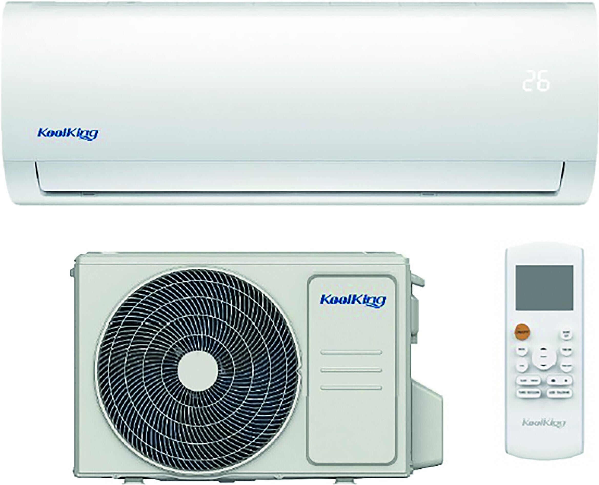 Condizionatore Inverter Koolking Kk Monosplit 9000 Btu Seer 6,3 Scop4 R32 Condizionatore Inverter Koolking Kk Monosplit 9000 Btu Seer 6,3 Scop4 R32