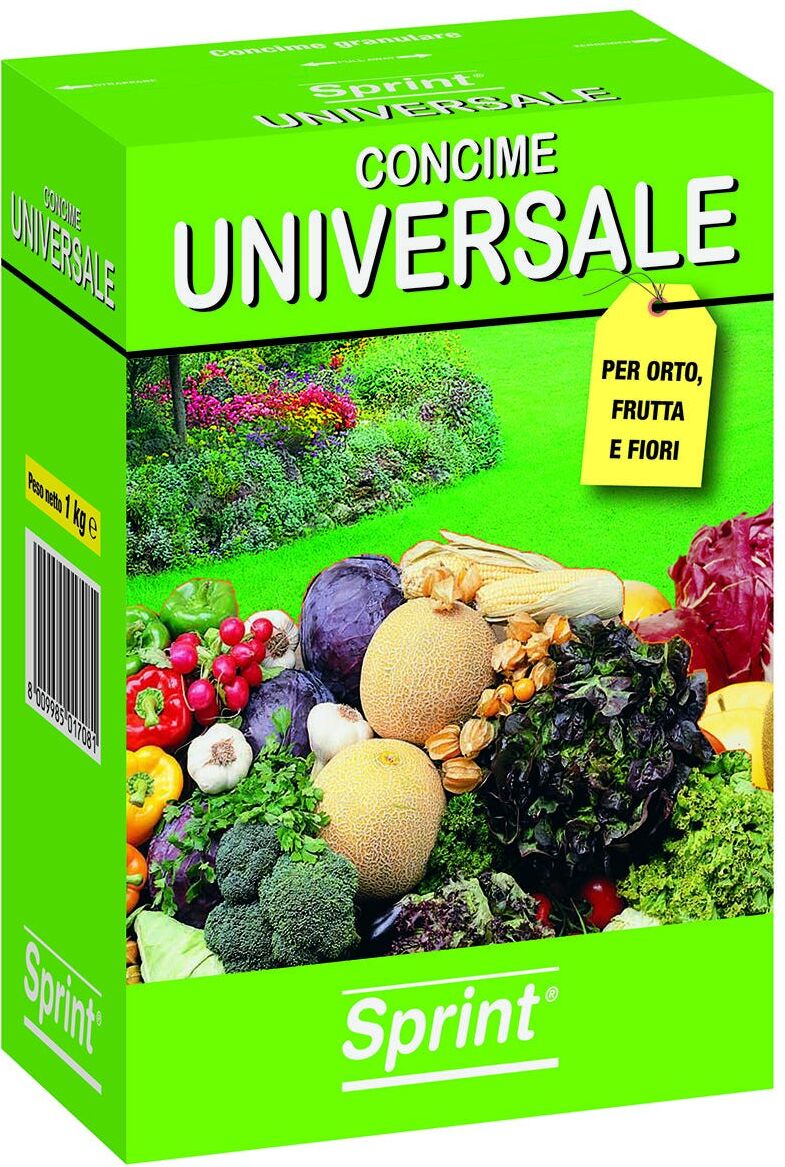 Concime Universale Pellettato Sprint Pronto Effetto Npk 8.5.6 0,8 Kg Concime Universale Pellettato Sprint Pronto Effetto Npk 8.5.6 0,8 Kg