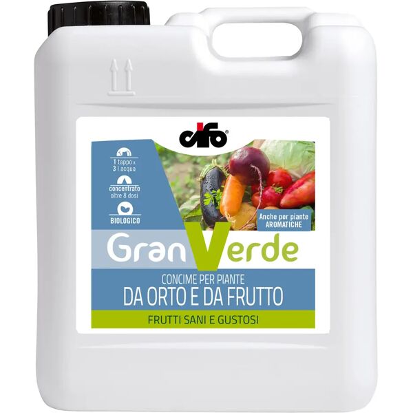 granverde concime orto liquido  cifo pronto effetto 10 kg