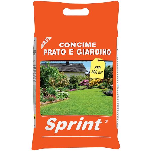 tecnomat concime prato-giardino granulare sprint pronto effetto npk 13.5.5+s 4 kg