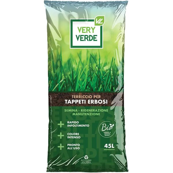 tecnomat terriccio tappeti erbosi 45 l very verde