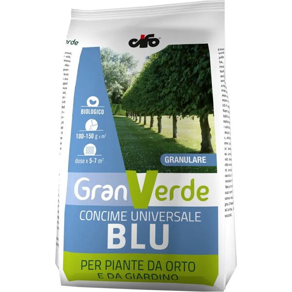 granverde concime universale granulare  cifo blu pronto effetto 5 kg