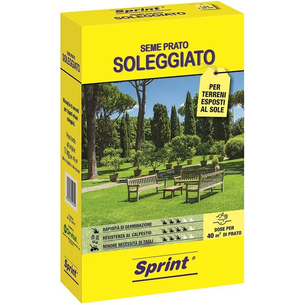 sprint seme prato soleggiato  per 40 m² 1 kg