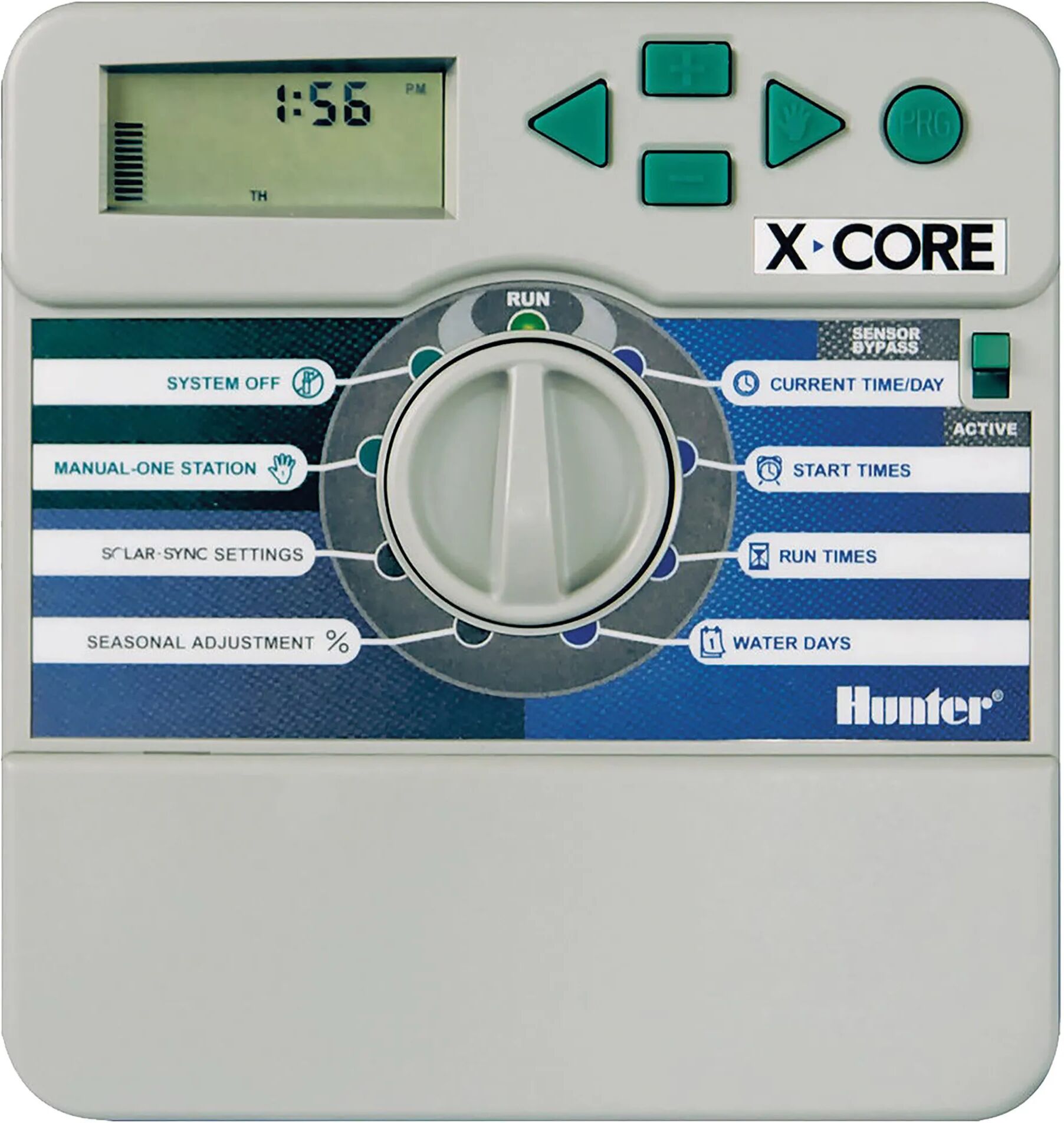 hunter programmatore  xcore da interno 8 stazioni