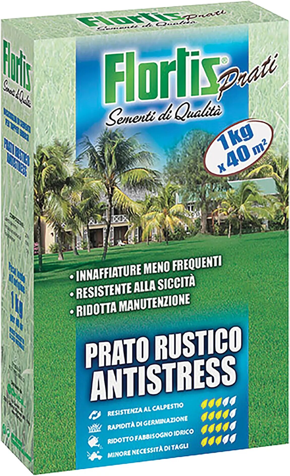 flortis seme prato antistress rustico  per 40 m² 1 kg