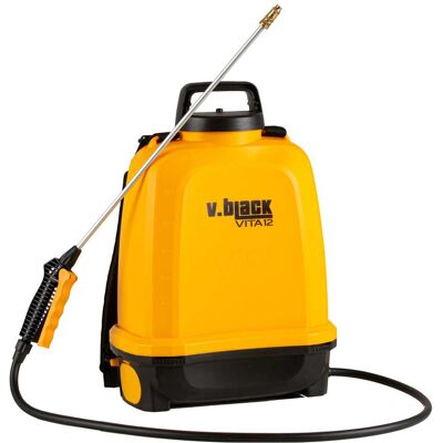 Volpi VAPORIZZATORE POMPA A PRESSIONE A SPALLA 12l VITA12 A BATTERIA 14,4V 2Ah 5 bar LANCIA ALLUMINIO Volpi VAPORIZZATORE POMPA A PRESSIONE A SPALLA 12l VITA12 A BATTERIA 14,4V 2Ah 5 bar LANCIA ALLUMINIO