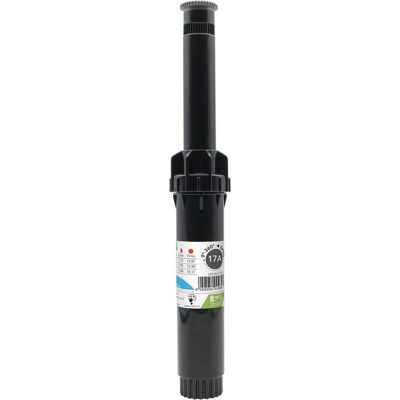 Rain IRRIGATORE STATICO S020 GRAY CON TESTINA 17A ALZO 10 cm RAGGIO 5,7 m Rain IRRIGATORE STATICO S020 GRAY CON TESTINA 17A ALZO 10 cm RAGGIO 5,7 m