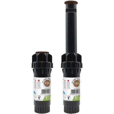 Rain IRRIGATORE STATICO S020 BROWN CON TESTINA 12A ALZO 5 cm RAGGIO 4,2 m Rain IRRIGATORE STATICO S020 BROWN CON TESTINA 12A ALZO 5 cm RAGGIO 4,2 m