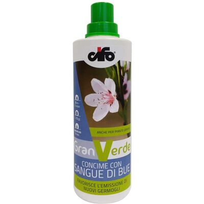 Granverde CONCIME SANGUE DI BUE LIQUIDO CIFO PRONTO EFFETTO AZOTATO 1 kg Granverde CONCIME SANGUE DI BUE LIQUIDO CIFO PRONTO EFFETTO AZOTATO 1 kg