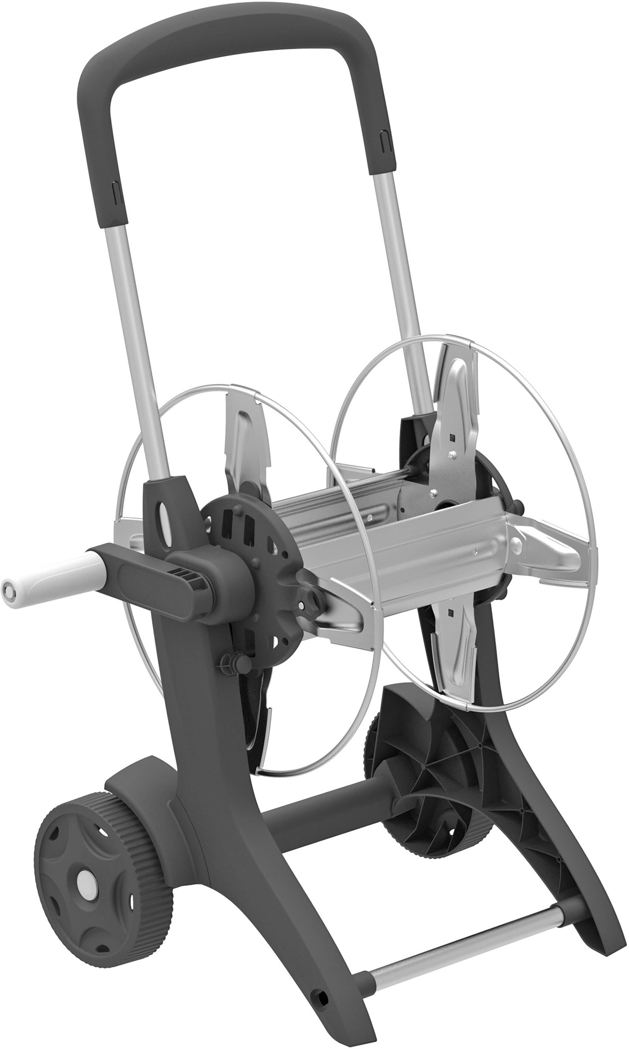 GF Carrello Avvolgitubo 60 M  Acciaio Vuoto Con 2 Raccordi Portagomma Da 1/2" GF Carrello Avvolgitubo 60 M  Acciaio Vuoto Con 2 Raccordi Portagomma Da 1/2"