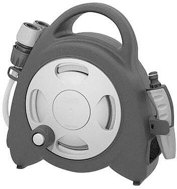 GF Mini Avvolgitubo  Aquabag 11,5 M Con 2 Raccordi Lancia E Presa Rubinetto 3/4" GF Mini Avvolgitubo  Aquabag 11,5 M Con 2 Raccordi Lancia E Presa Rubinetto 3/4"