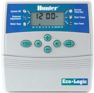 HUNTER Programmatore  Eco Logic Da Interno 4 Stazioni HUNTER Programmatore  Eco Logic Da Interno 4 Stazioni
