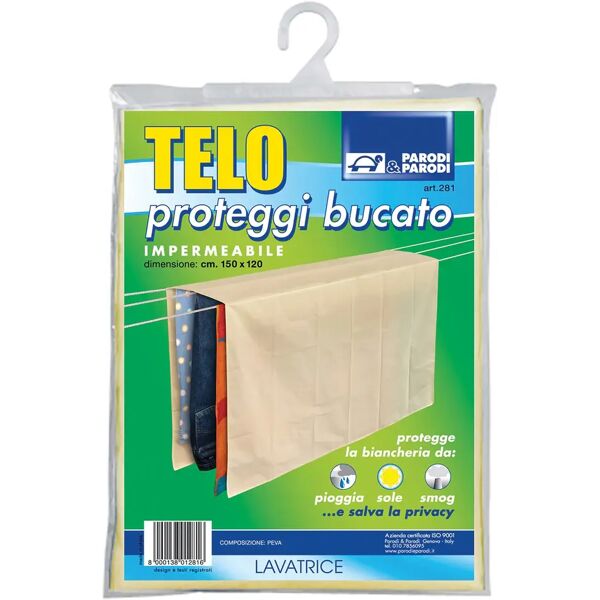 tecnomat copri stendibiancheria impermeabile 150x120 cm per bucato steso su fili