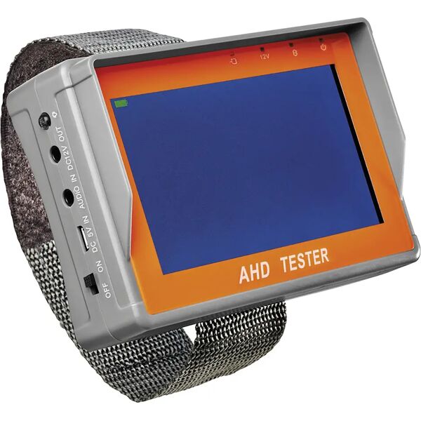 urmet tester da polso con monitor lcd 4,3'' per settaggio telecamere funzionamento da 1 a 2 mpx