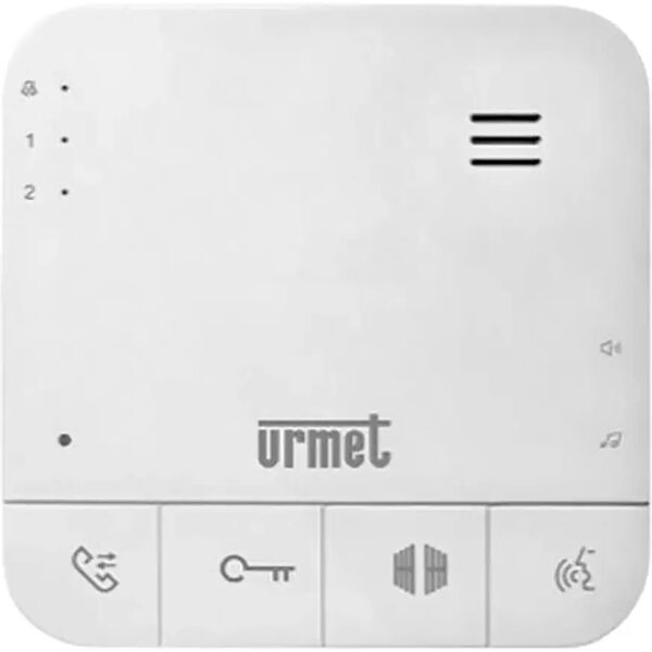 urmet citofono  soft touch viva-voce intercomunicante per kit 1726/11 e 1726/12