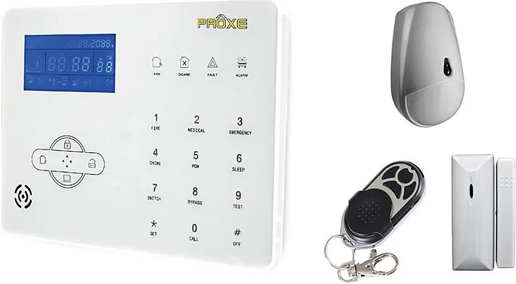 Proxe KIT ALLARME  GSM FILARE WIRELESS CONTROLLO DOMOTICO GESTIONE DA APP DEDICATA