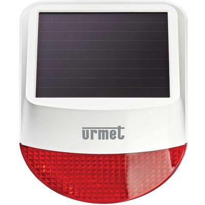 Urmet SIRENA ESTERNA WIRELESS 105 dB FREQUENZA 868 MHz PANNELLO SOLARE SERIE DHOME IP66 Urmet SIRENA ESTERNA WIRELESS 105 dB FREQUENZA 868 MHz PANNELLO SOLARE SERIE DHOME IP66