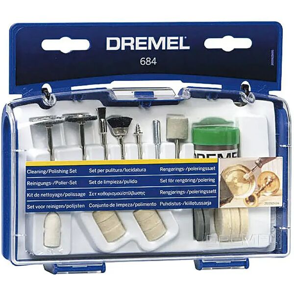 bosch 20 accessori dremel  per lucidare