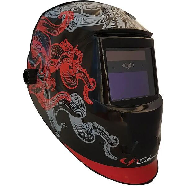 schumacher maschera casco per saldatore  lcd l1620 display 92,5x42,5 mm classe ottica 1/1/1/1