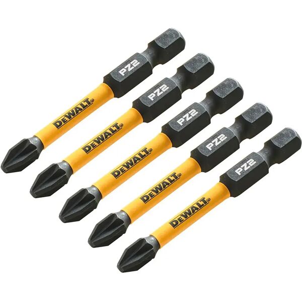 dewalt 5 inserti  pz 2 impact torsion extreme lunghi 50 mm