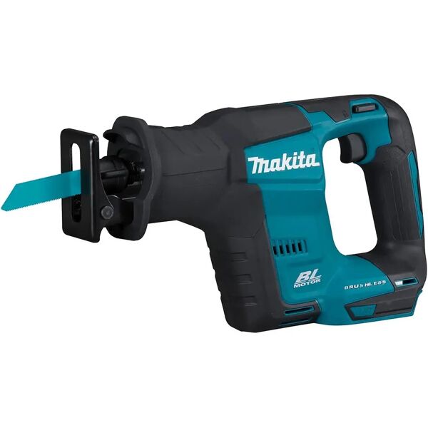 makita seghetto frontale  18 v a batteria litio corpo macchina in valigetta