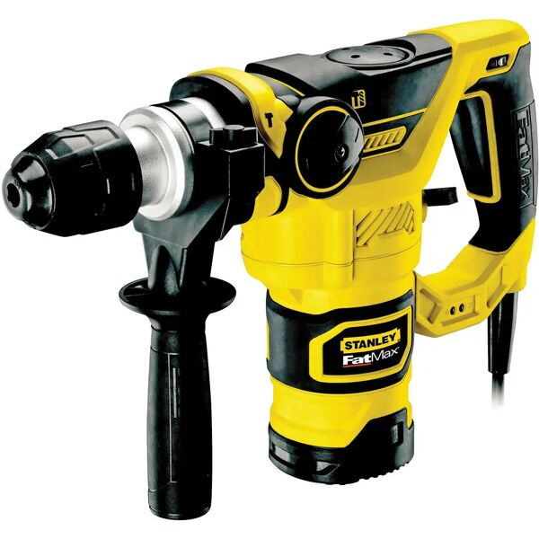 stanley demolitore 1250 w fat max fme1250k 3,5 j sds plus 0-4100 colpi/min con kit punte e scalpelli