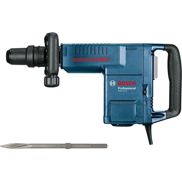 bosch demolitore  1500w gsh 11 e sds max professional 16,8j 1050 1890 colpi/min peso 10,1 kg