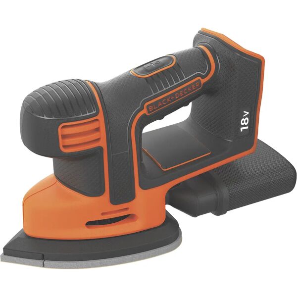 black & decker levigatrice mouse b&d 18v bdcds18n-xj a batteria litio corpo macchina in valigetta