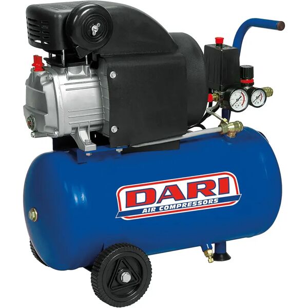 dari compressore 24 l  2 hp lubrificato smart24/210 pressione 8 bar aria aspirata 210 l/min