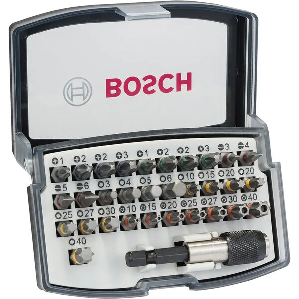 bosch set 32 bit  professional rainbow