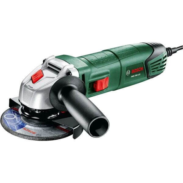 bosch smerigliatrice  115 mm pws 700-115 700 w 11000 giri/min peso 1,68 kg