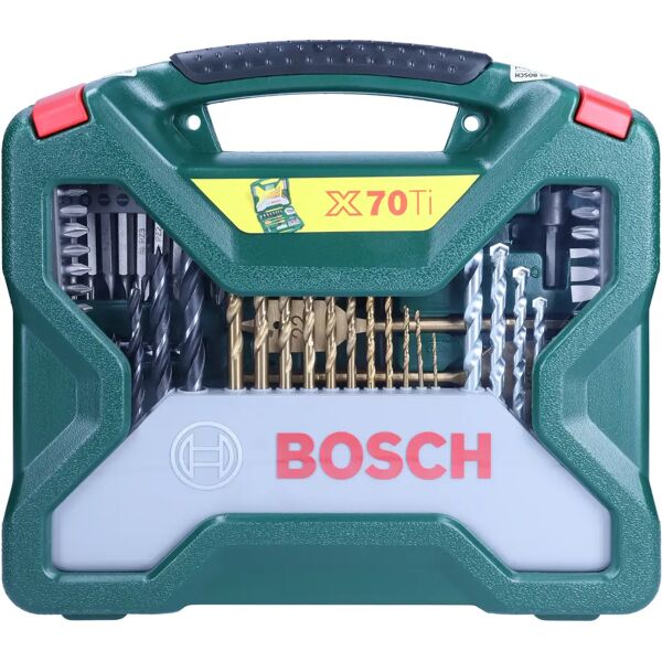 bosch valigetta 70 pezzi  x70ti per foratura e avvitatura