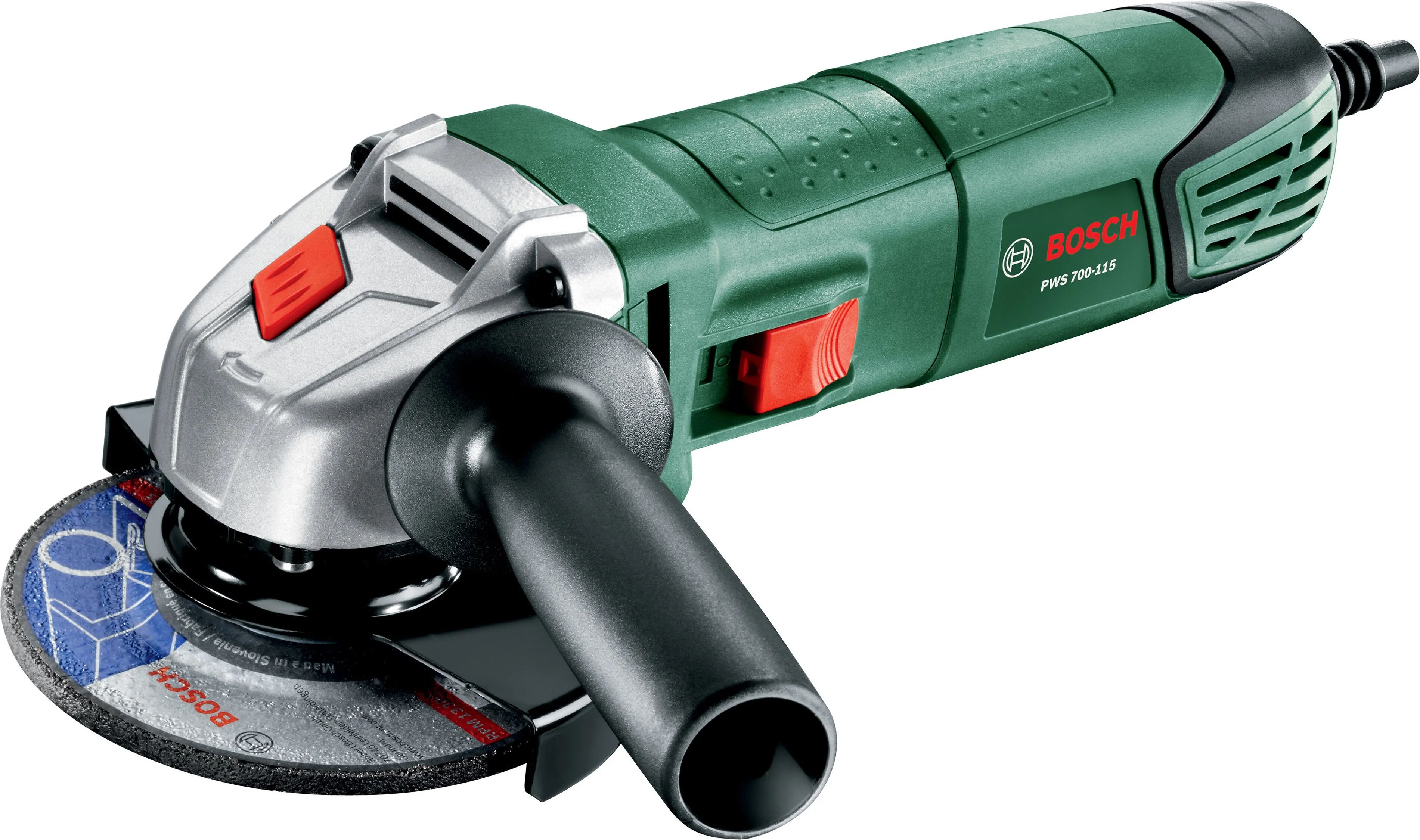 bosch smerigliatrice  115 mm pws 700-115 700 w 11000 giri/min peso 1,7 kg