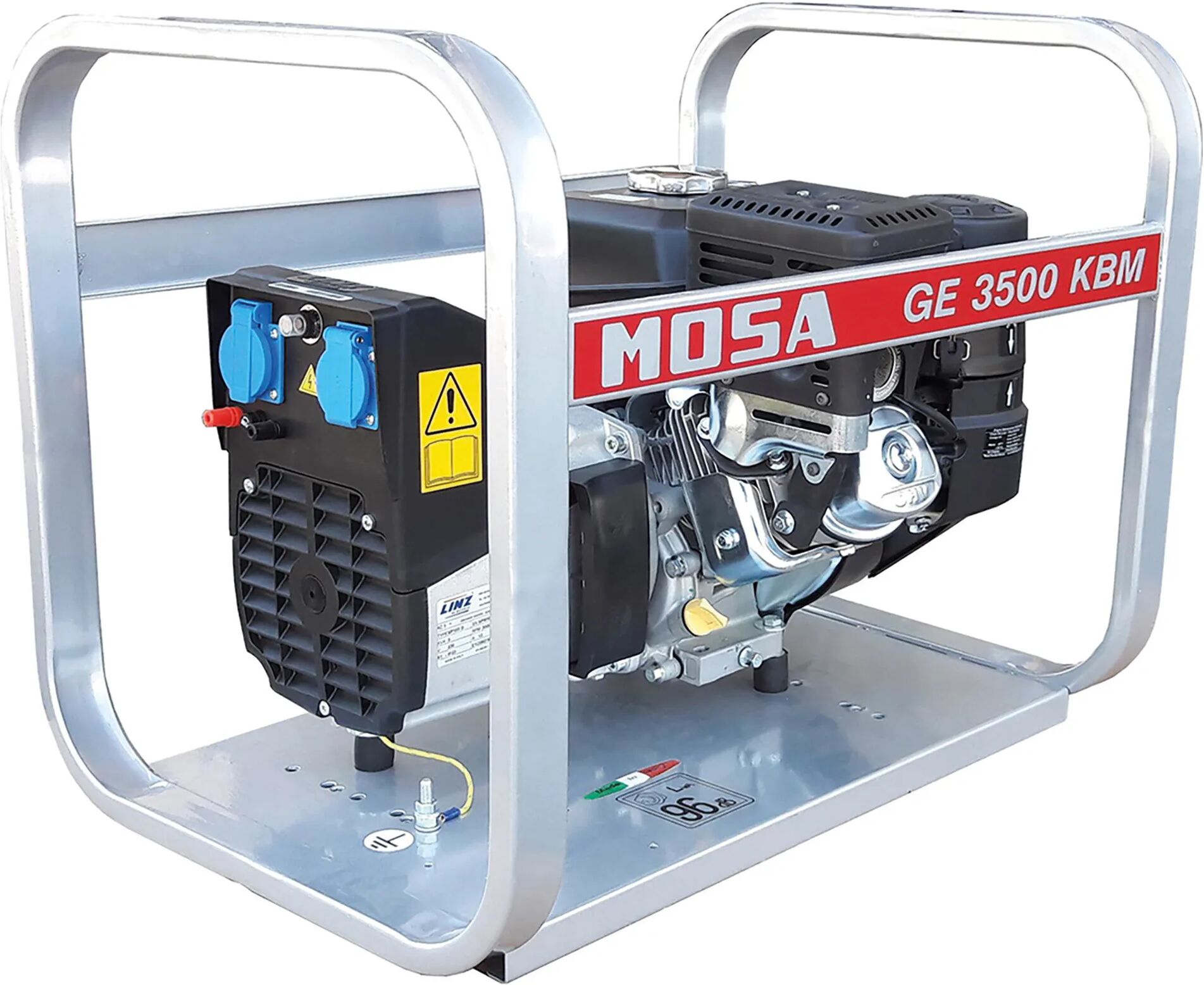 mosa generatore 2900 w  cj6g5010  potenza continua 2600 w motore kohler ohv benzina