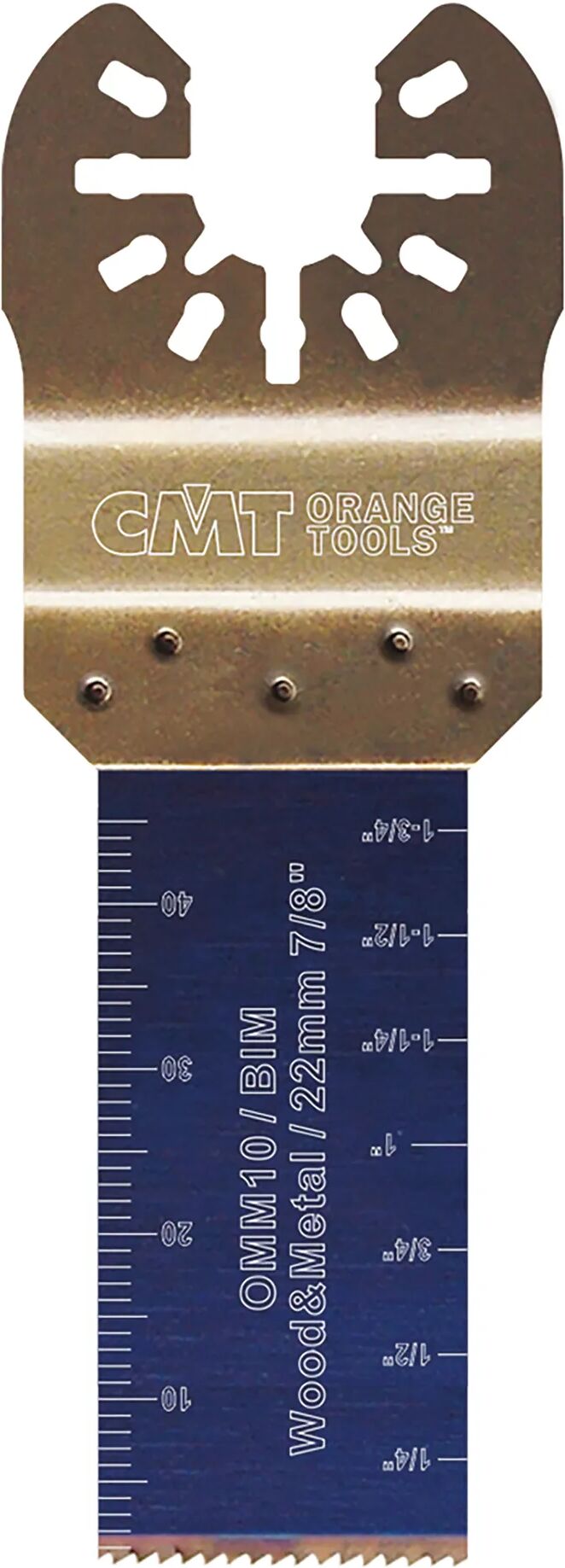 tecnomat lama multifunzione cmt omm10 22x48 mm cobalto 8% legno metallo 18tpi attacco universale