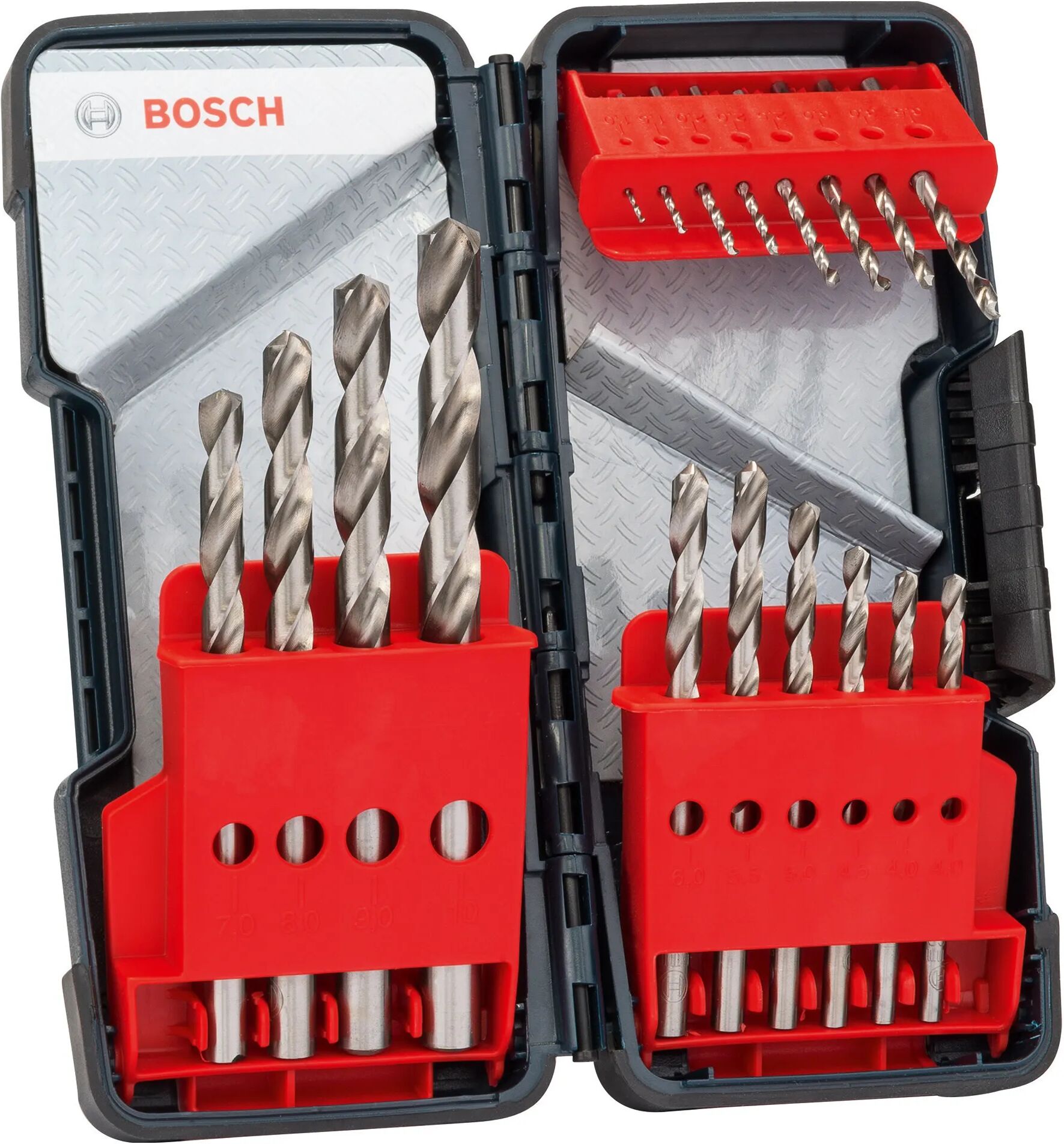 bosch 18 punte hss-g  Ø1-10 mm per metallo