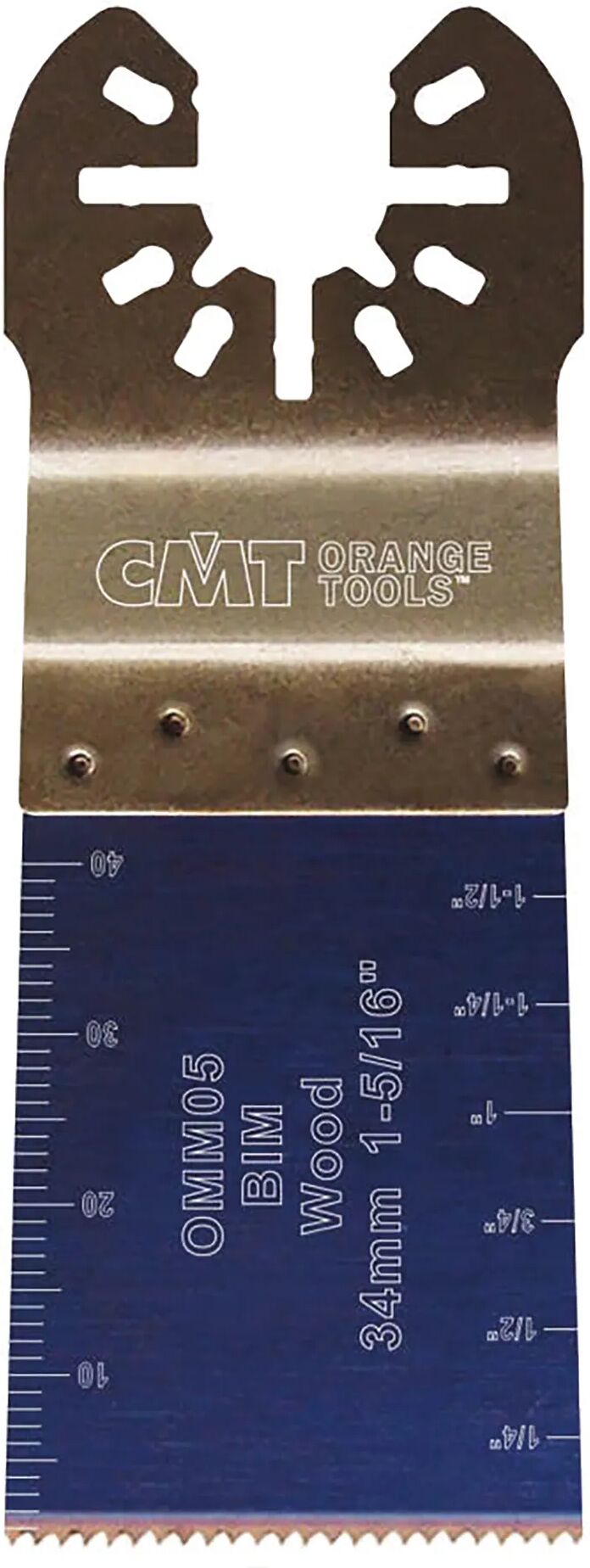 tecnomat lama multifunzione cmt omm05 34x40 mm cobalto 8% taglio legno 18tpi attacco universale