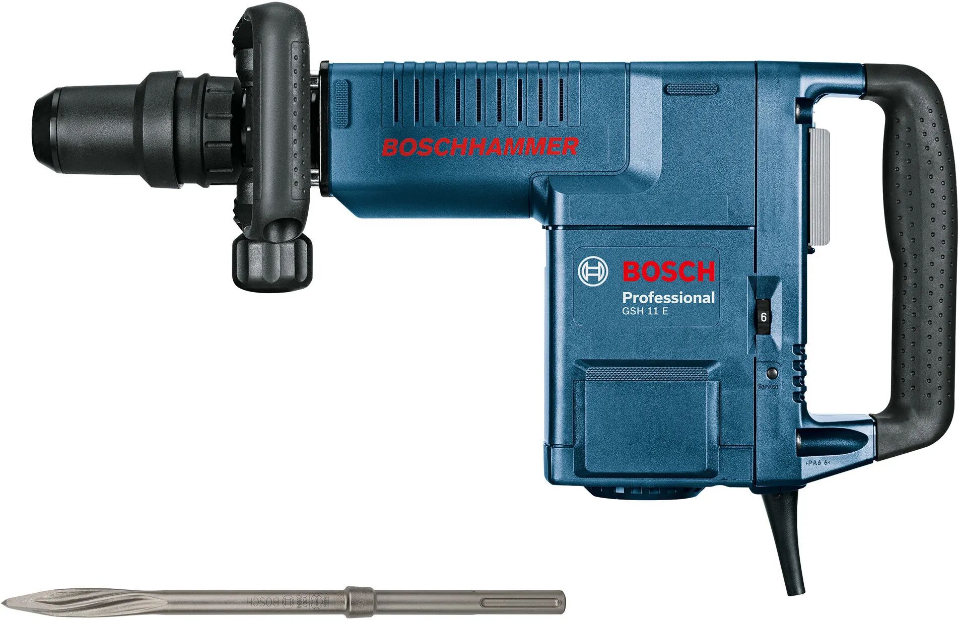 bosch demolitore  1500w gsh 11 e sds max professional 16,8j 1050 1890 colpi/min peso 10,1 kg